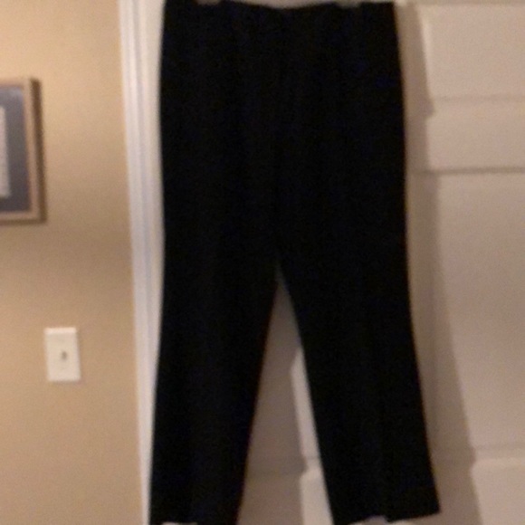 Black wide leg dress pant - Picture 2 of 2
